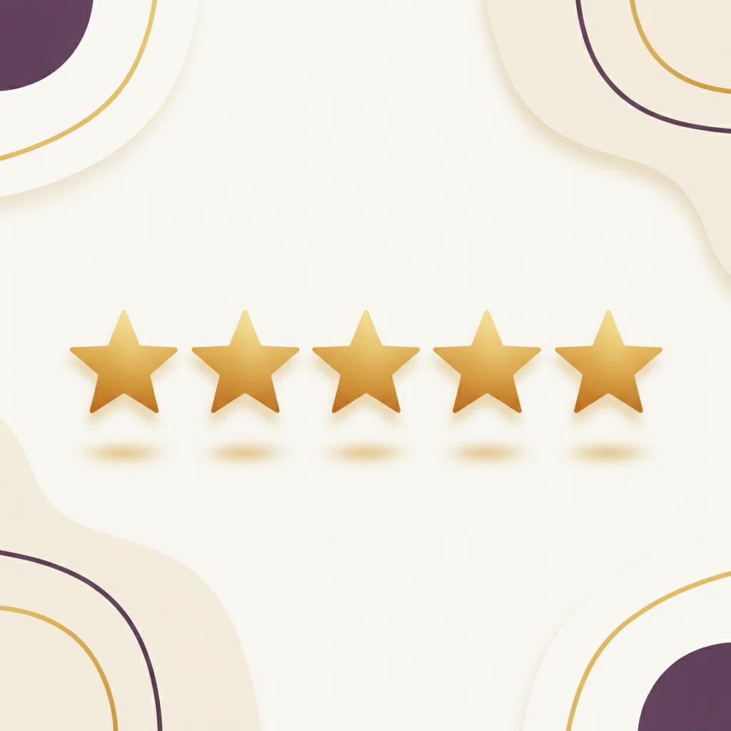 5 gold stars